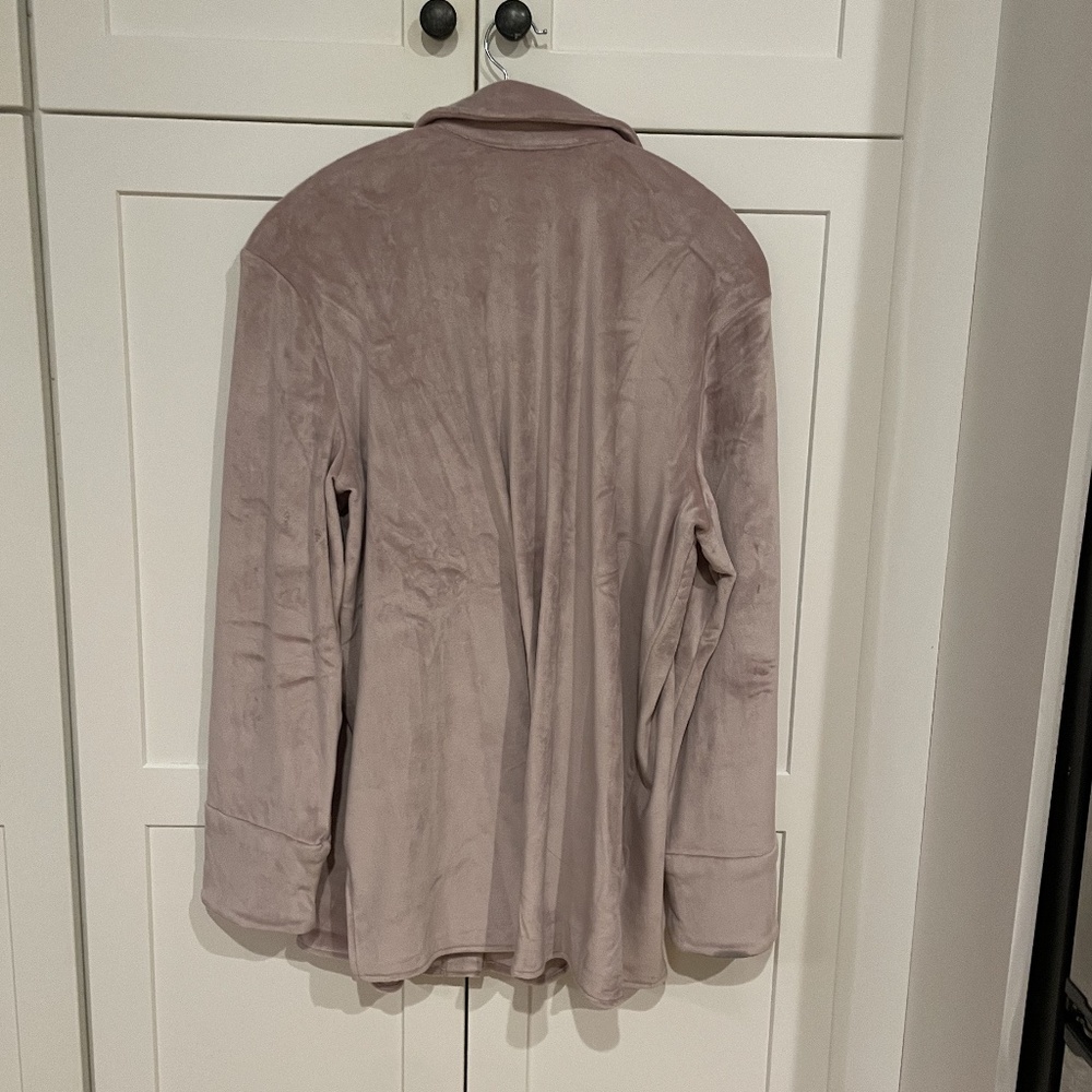 NW Soft Surroundings Pink Super Soft Tunic Top Size Large - Picture 2 of 3